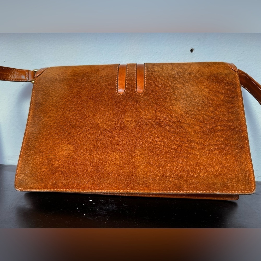 Vintage Gucci 1960s gold hardware Brown Leather Shoulder purse Bag collectible - Picture 16 of 16